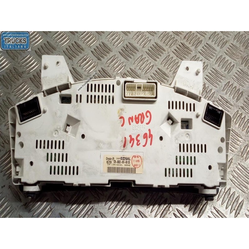 JEEP INSTRUMENT PANEL JEEP Gran Cherokee (WH) 2005>2011 used