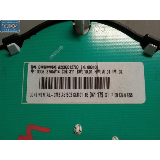 INSTRUMENT PANEL CITROEN C3 2013>2016 used