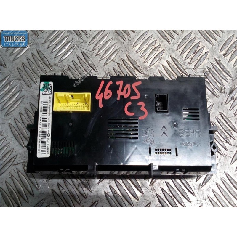 CITROEN AC CONTROL UNIT CITROEN C3 2013>2016 used