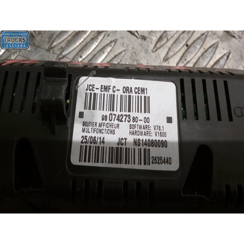 CITROEN VARIOUS DISPLAY  CITROEN C3 2013>2016 used