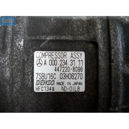 AIR CONDITIONER COMPRESSOR MERCEDES-BENZ truck Actros 1997>2003 used