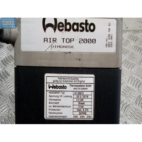 WEBASTO MERCEDES-BENZ truck Actros 1997>2003 usato