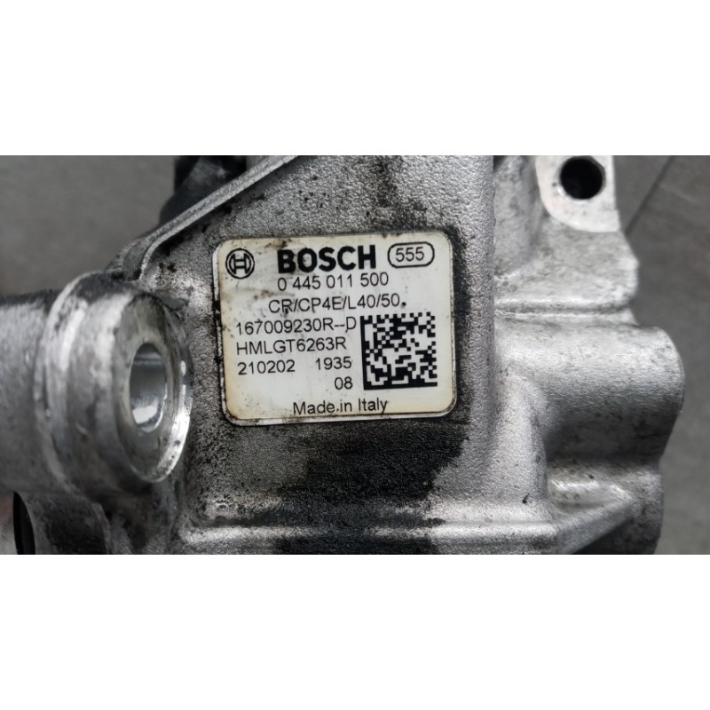 RENAULT van INJECTION PUMP  RENAULT van Trafic 2019>2021 used