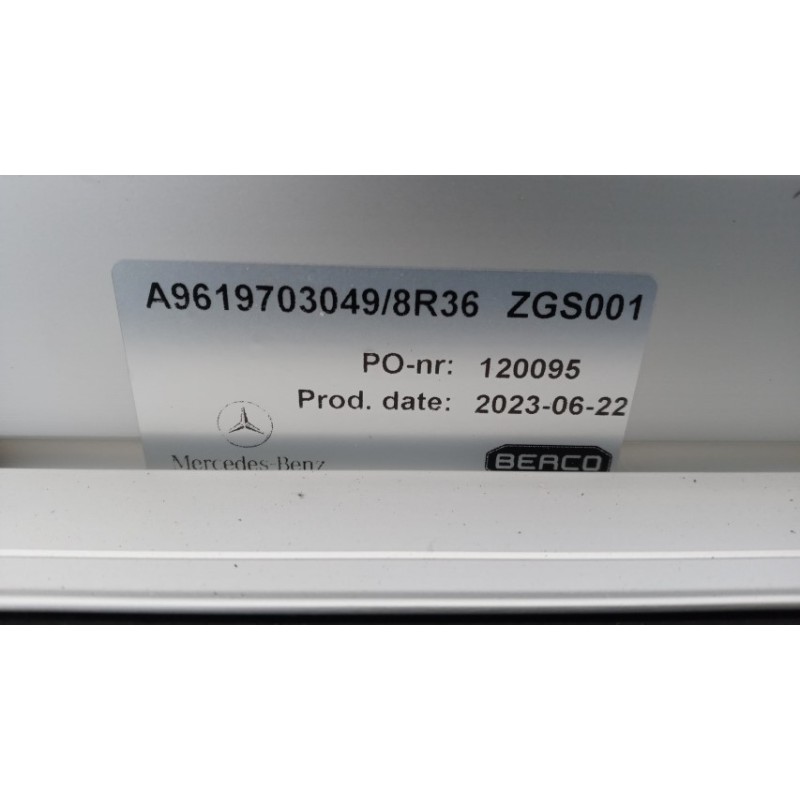 MERCEDES-BENZ truck CABIN BED MERCEDES-BENZ truck Actros euro 6 2022> used