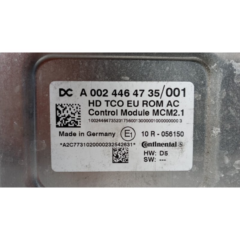 MERCEDES-BENZ truck CENTRALINA MOTORE MERCEDES-BENZ truck Actros euro 6 2022> usato