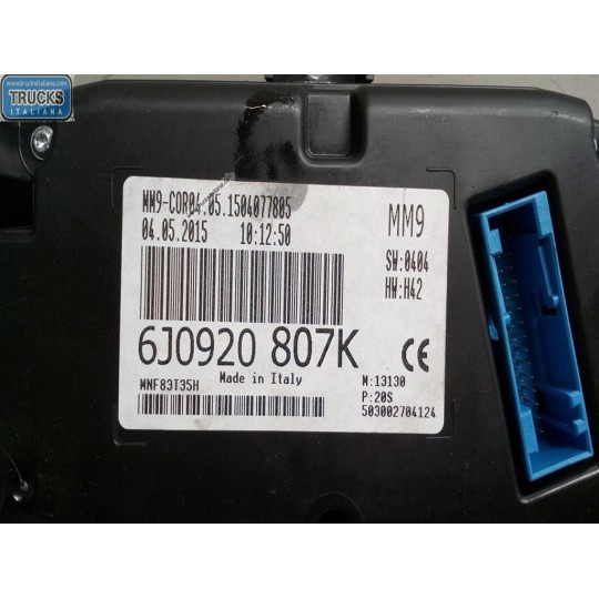 INSTRUMENT PANEL SEAT Ibiza 2012>2015 used