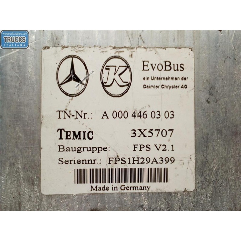 MERCEDES BUS VARIOUS CONTROL UNITS  MERCEDES BUS . used