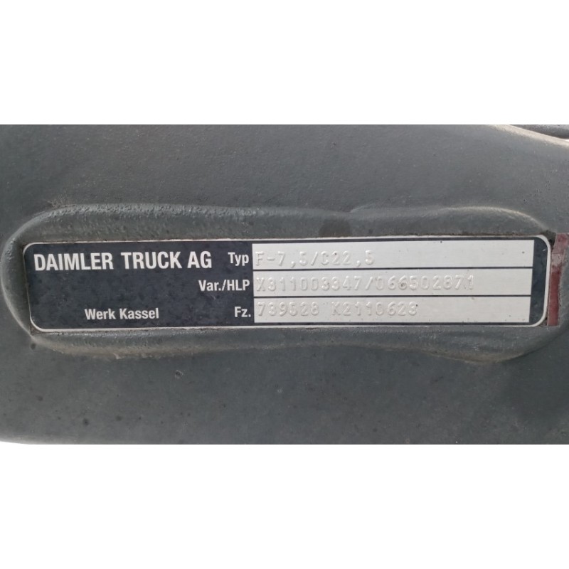 MERCEDES-BENZ truck ASSALE ANTERIORE MERCEDES-BENZ truck Actros euro 6 2022> usato