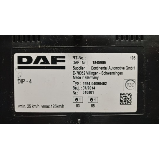 QUADRO STRUMENTI DAF XF105 usato