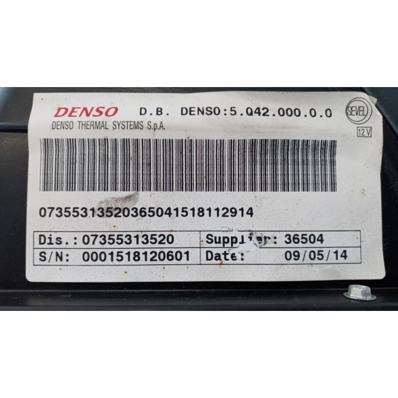 FIAT van GRUPPO RISCALDAMENTO FIAT van Ducato 2014> usato