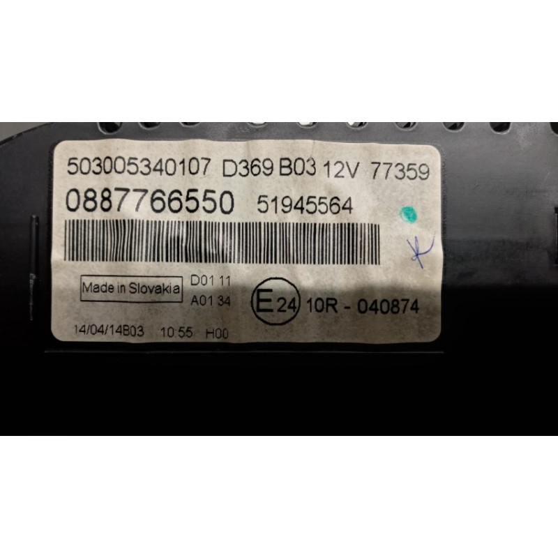 FIAT QUADRO STRUMENTI FIAT Panda 2012> usato