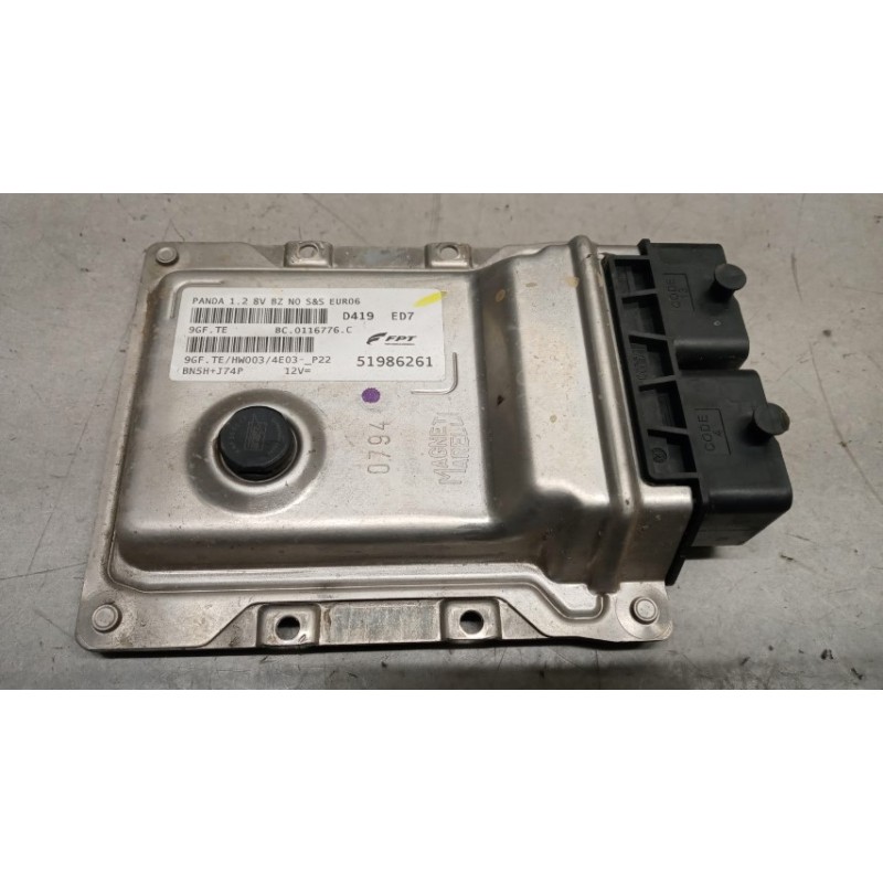 FIAT CENTRALINA MOTORE FIAT Panda 2012> usato