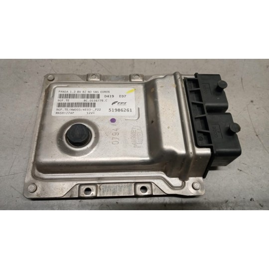 CENTRALINA MOTORE FIAT Panda 2012> usato