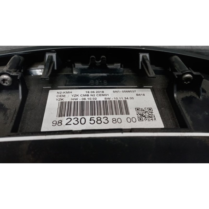 CITROEN INSTRUMENT PANEL CITROEN C3 2016>2020 used