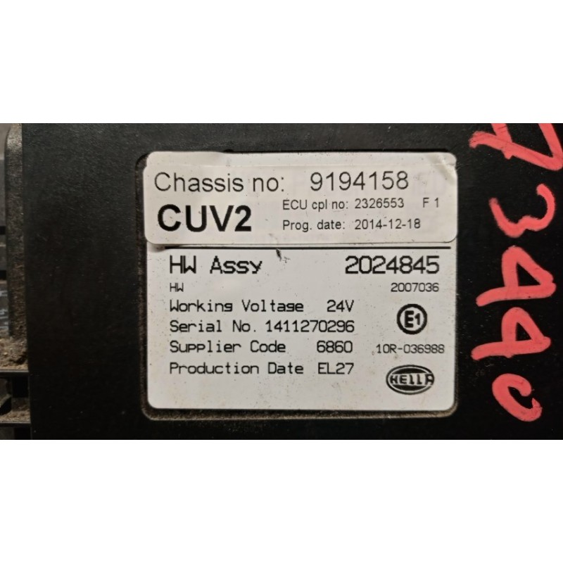 SCANIA VARIOUS CONTROL UNITS D  SCANIA Serie R 2014> used