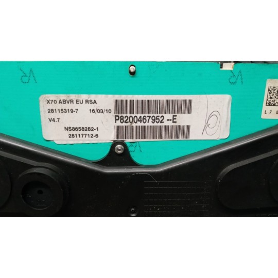 QUADRO STRUMENTI RENAULT van Master 2003>2010 usato