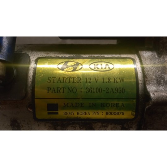 STARTER MOTOR HYUNDAI Tucson 2015>2018 used