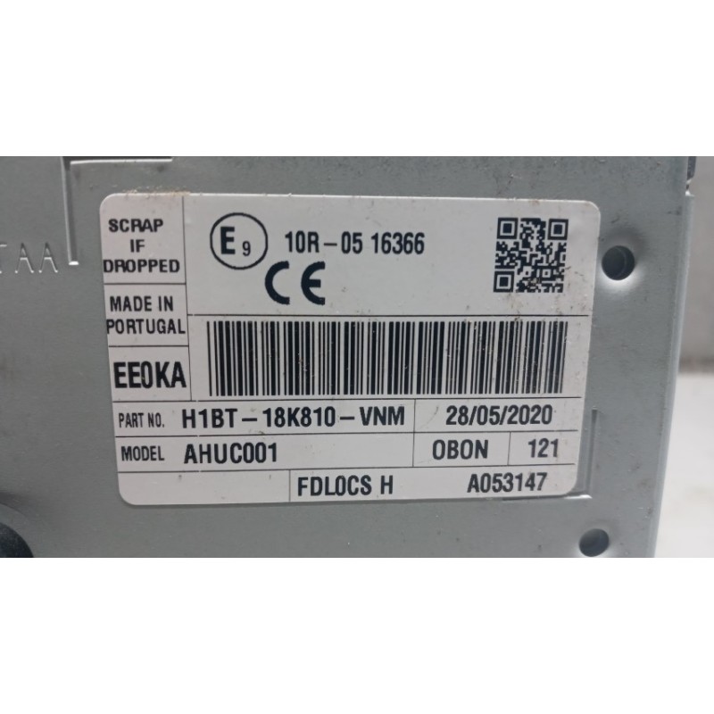 FORD CAR RADIO FORD Puma 2019> used