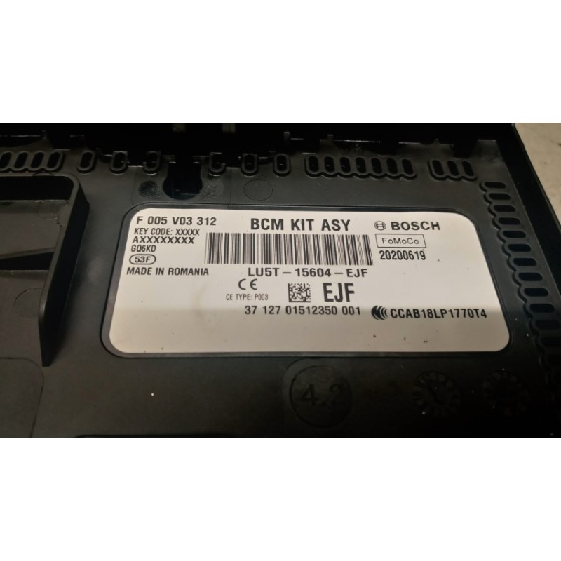 FORD ENGINE UNIT FORD Puma 2019> used