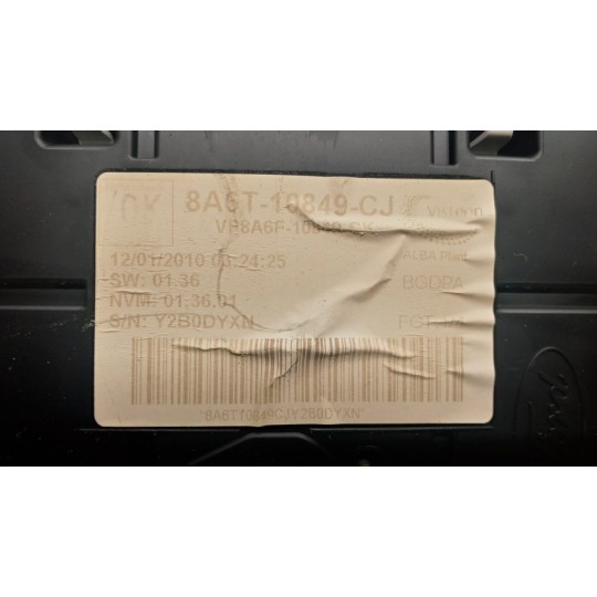 INSTRUMENT PANEL FORD Fiesta 2008>2013 used