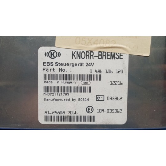 EBS CONTROL UNIT  MAN TGX  used