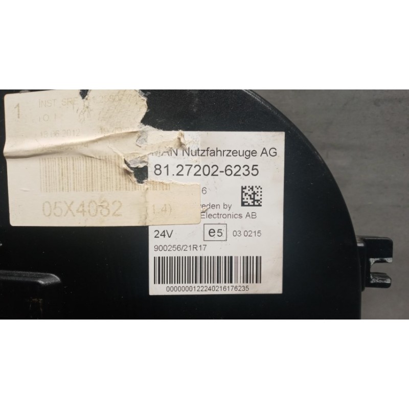 MAN QUADRO STRUMENTI MAN TGX  usato