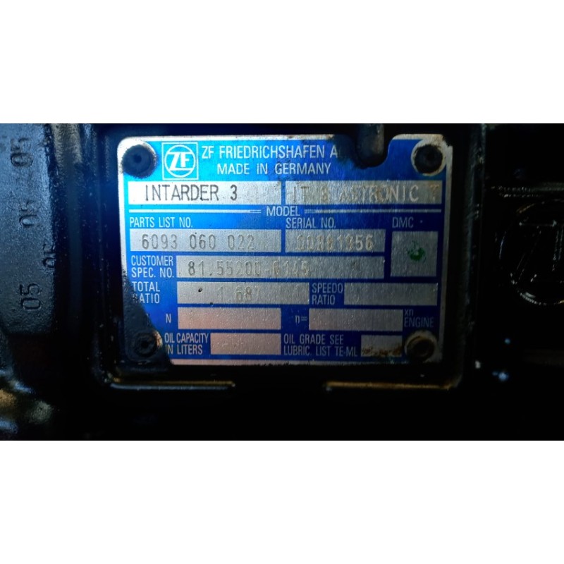 MAN INTARDER MAN TGX  usato