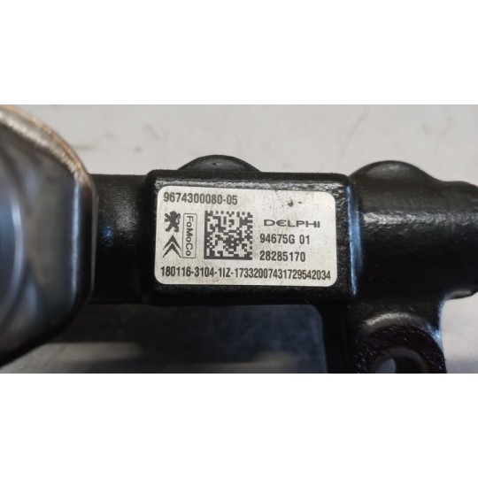 RIPARTITORE RAIL DEL CARBURANTE CITROEN Jumper 2014> usato