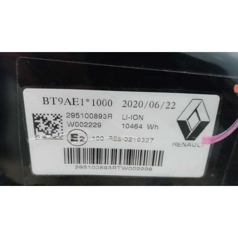 RENAULT BATTERIA TRAZIONE IBRIDA RENAULT Captur 2019> usato