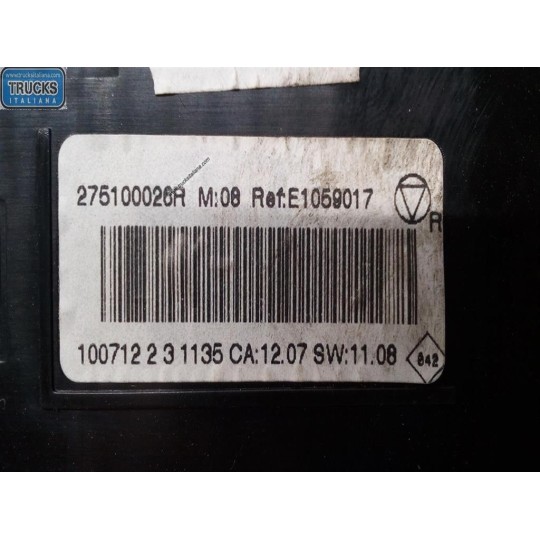 AC CONTROL UNIT RENAULT Scenic 2009>2012 used