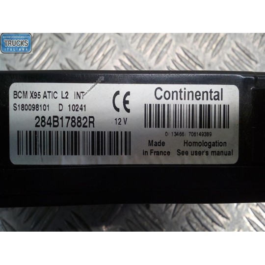 VARIOUS CONTROL UNITS A  RENAULT Scenic 2009>2012 used