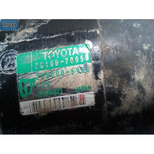 STARTER MOTOR LEXUS IS 1998>2005 used