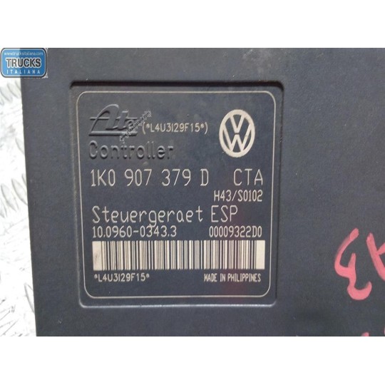 ABS SYSTEM AUDI A3 2003>2005 used