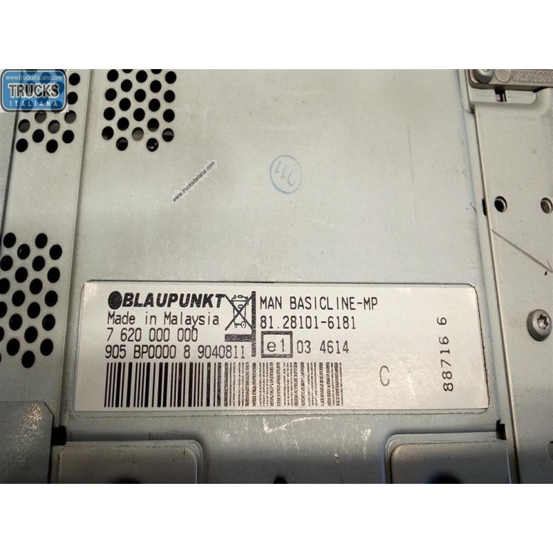 MAN AUTORADIO MAN TGX  usato