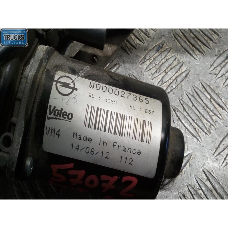 OPEL windshield wiper motor OPEL Zafira C 2011>2016 used