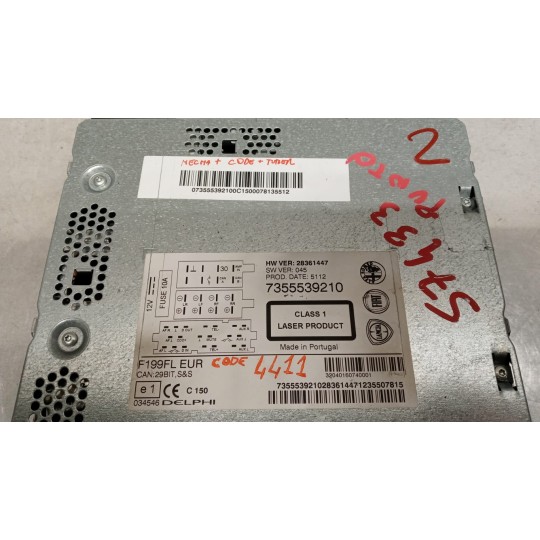 AUTORADIO FIAT F.Punto 2012> usato