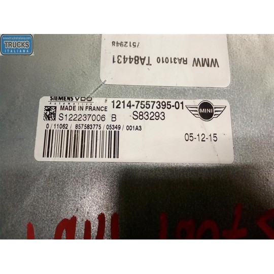 ENGINE UNIT MINI R50/53  2001>2006 used