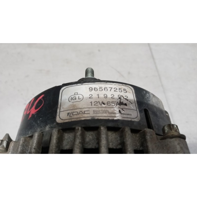 CHEVROLET ALTERNATOR CHEVROLET Matiz 2007> used