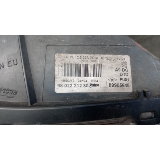 FARO ANTERIORE DESTRO PEUGEOT 208 2012>2015 usato