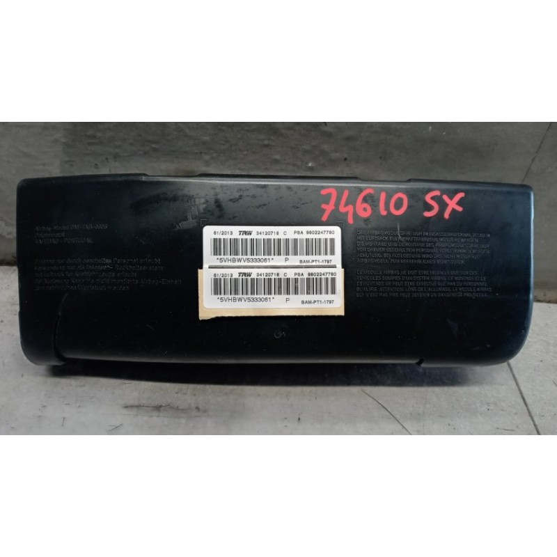 PEUGEOT CURTAIN AIRBAG LEFT PEUGEOT 208 2012>2015 used