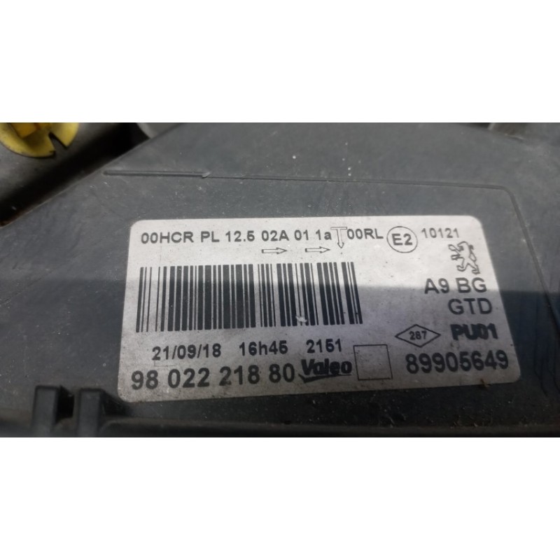 PEUGEOT FARO ANTERIORE SINISTRO PEUGEOT 208 2015>2019 usato