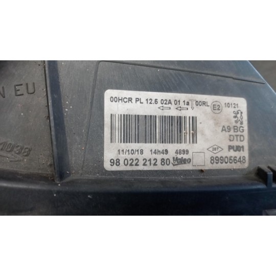 FARO ANTERIORE DESTRO PEUGEOT 208 2015>2019 usato