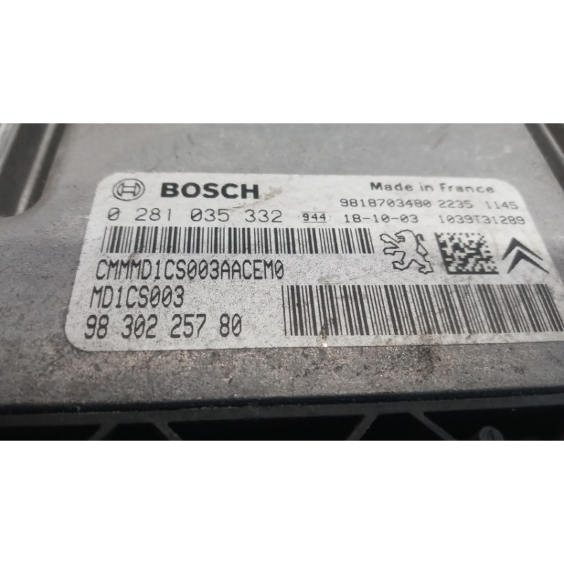 PEUGEOT CENTRALINA MOTORE PEUGEOT 208 2015>2019 usato