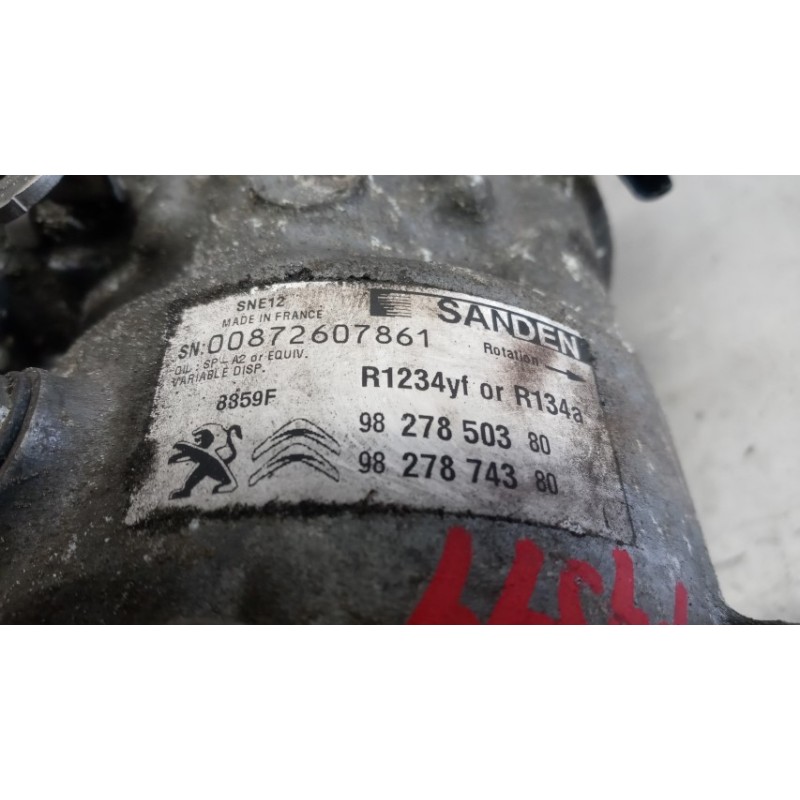 PEUGEOT COMPRESSORE ARIA CONDIZIONATA PEUGEOT 208 2015>2019 usato