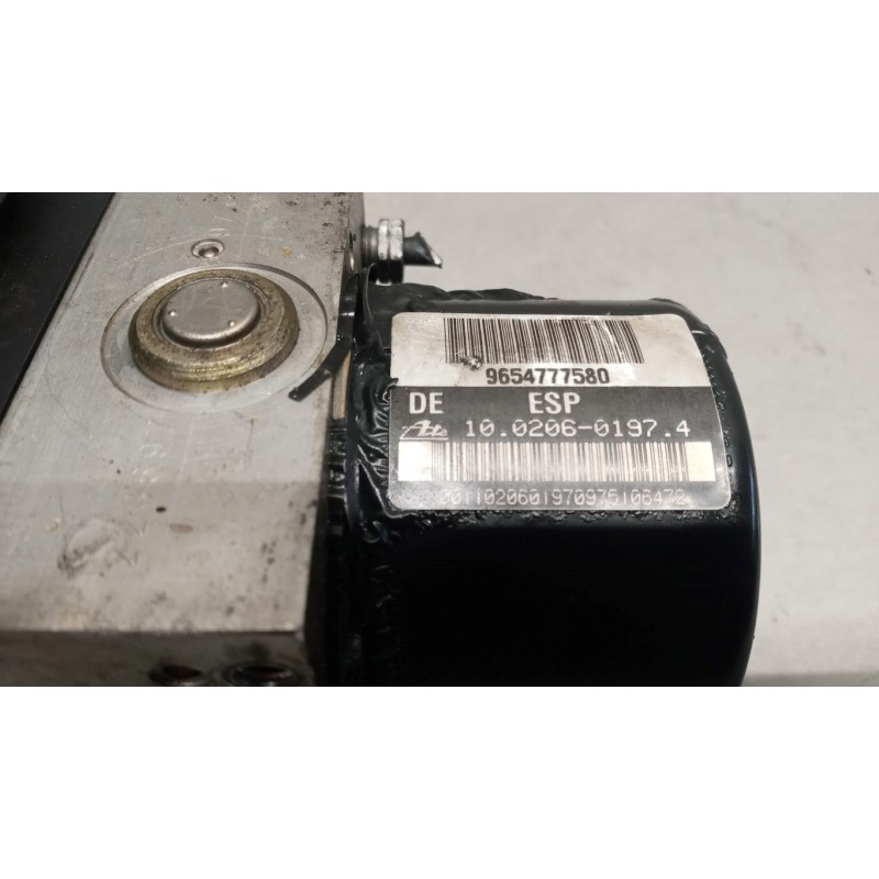 PEUGEOT ABS SYSTEM PEUGEOT 1007 2005> used