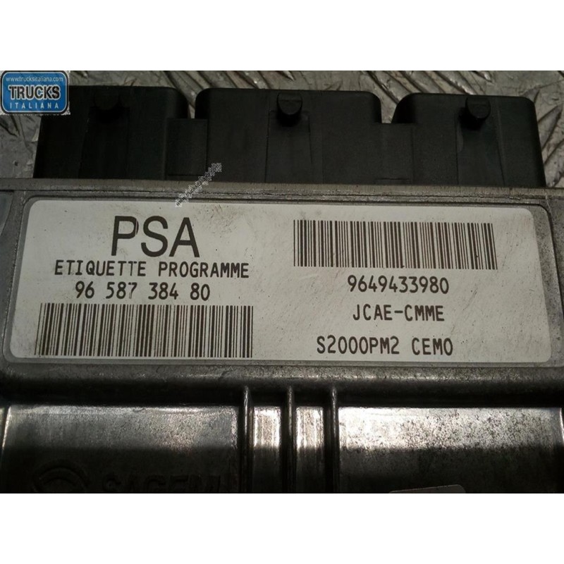 PEUGEOT CENTRALINA MOTORE PEUGEOT 1007 2005> usato