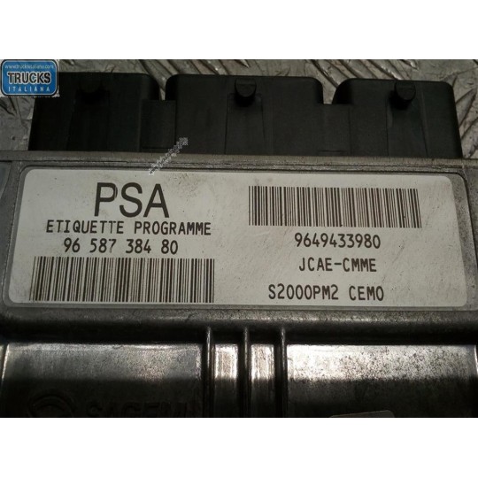 CENTRALINA MOTORE PEUGEOT 1007 2005> usato