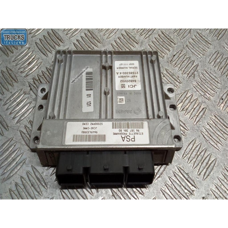 PEUGEOT ENGINE UNIT PEUGEOT 1007 2005> used