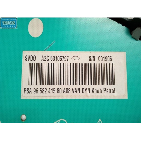 QUADRO STRUMENTI PEUGEOT 1007 2005> usato