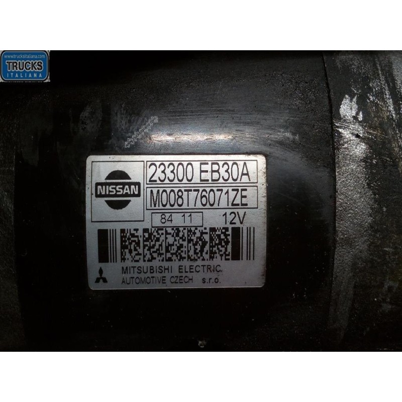 NISSAN truck STARTER MOTOR NISSAN truck Cabstar 2006> used
